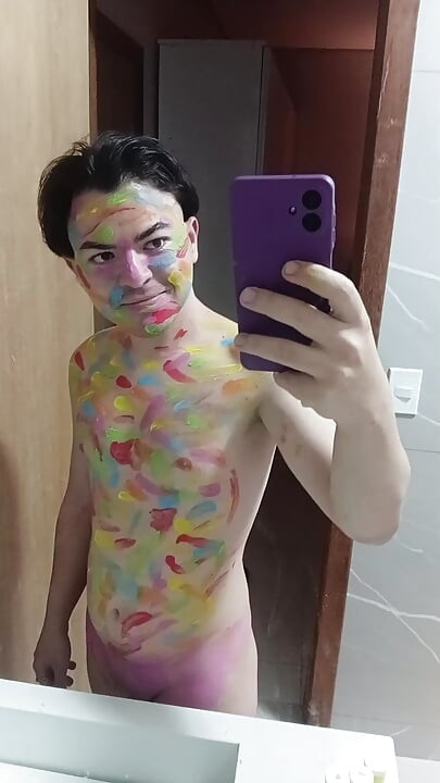 nanasin zinid rainbow fantasy with cum show