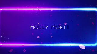 Horching Brunette Holly Mortt Flows From Fucking a Sex Machine