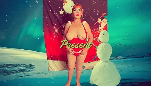 Рождественский отсос, трах с бабушкой Carmen и трах с оргазмами в позе 2