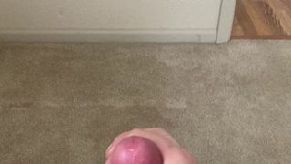 Je branle ma grosse bite après le travail