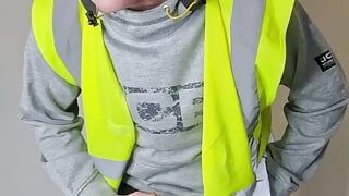 Hi viz Ginger Scally Tradie vapen