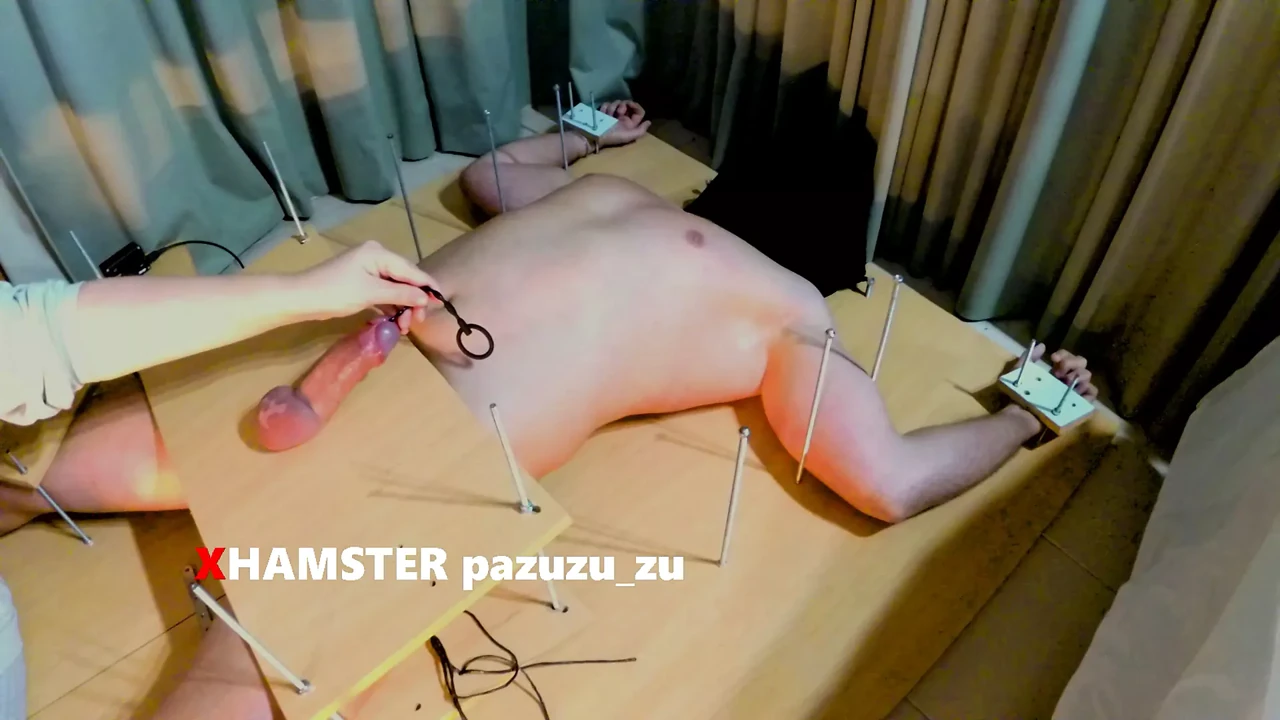 CFNM Femdom Sounding + Vibrator on Cock + Handjob + Ruined Orgasm