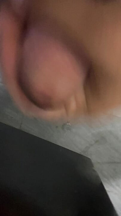 A big, big monster had the slimy in its body spilling out, it was going to put it in its mouth and that slimy hole