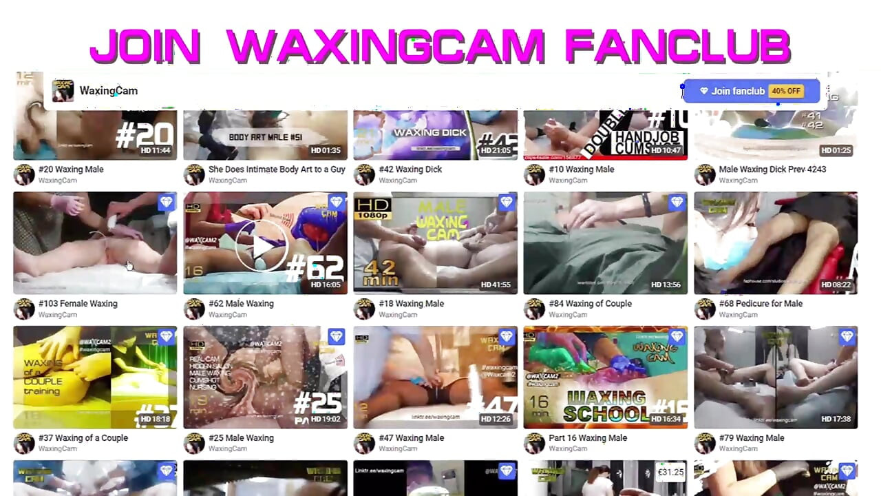 #202 Male Waxing Electric Stimulation