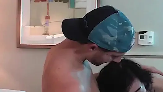Super Sexy Petite Tatted Teen Sucking Cock - Compilation 2
