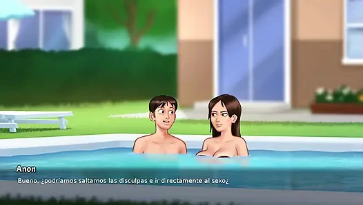 Saudara tiri mesum ingin berbuat nakal dengan penyewa - kisah musim panas