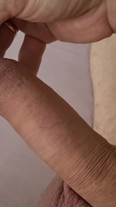 Powerful moment from "BDSM Cock Sounding Wife sounds Husbands Cock"