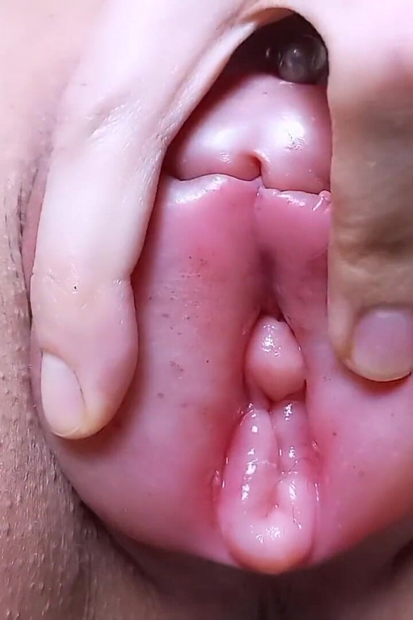Extreme Pumping with Long Pump Extreme Close up Masturbation