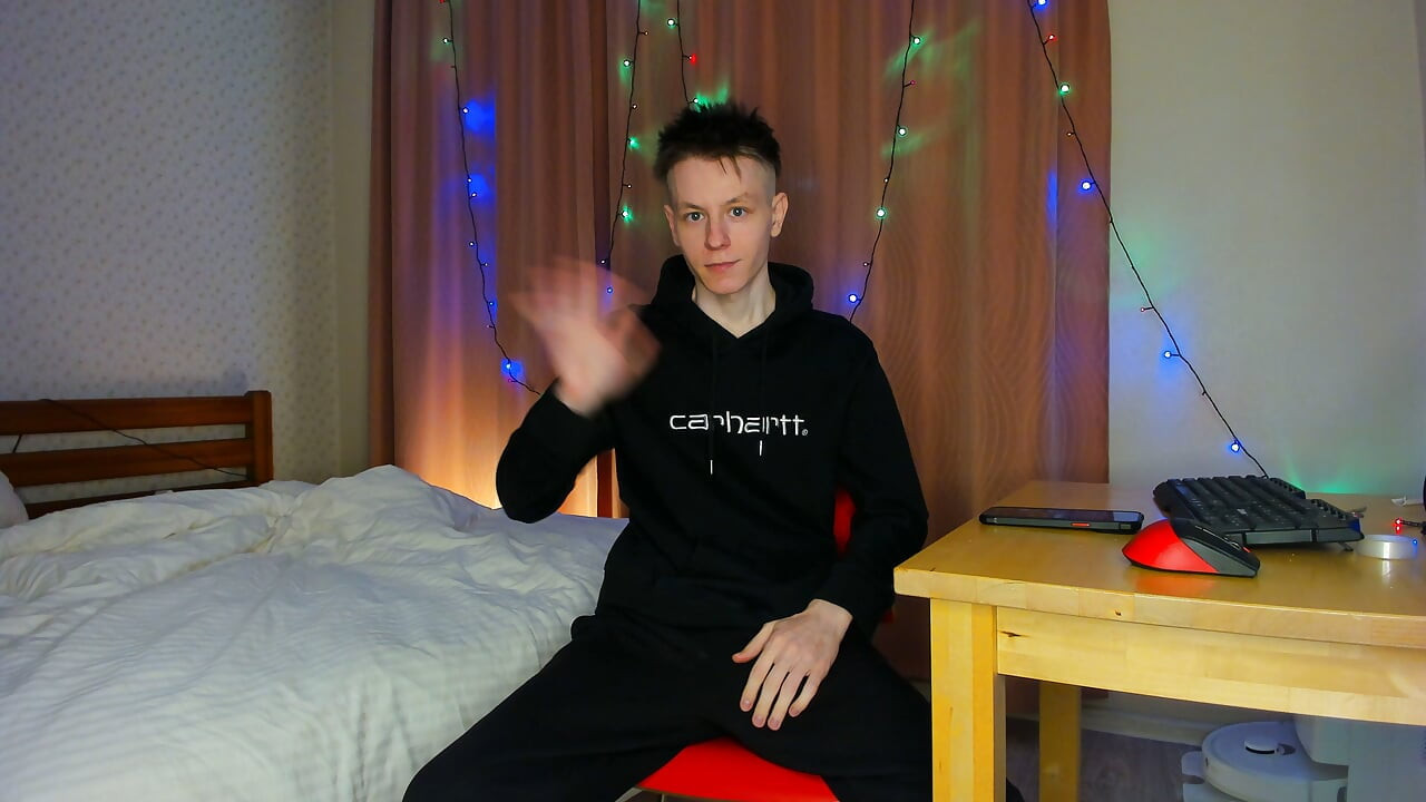 Stopala u kadru Mršavi Twink Ogroman teret na nogama