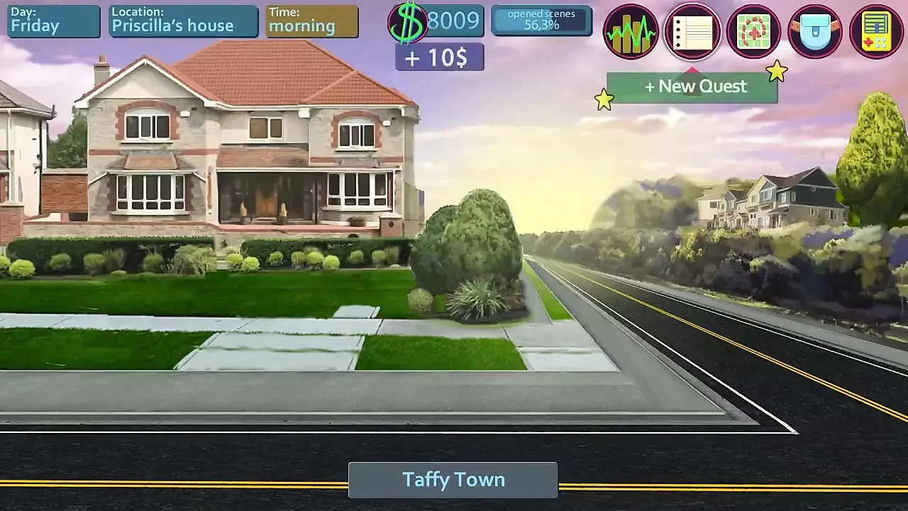 Taffy Tales 0.170b, partie 17, elle m’a envoyé des photos sexy d’elle !! par Loveskysan69