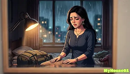 Pushpa Fuck a Modern Women besides on lake
