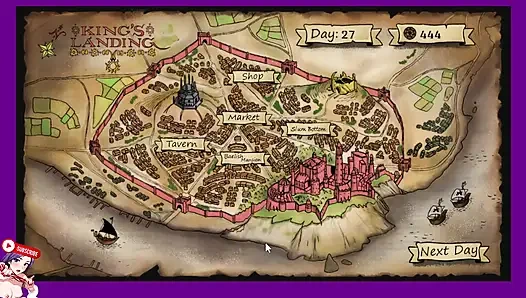 Daenerys mit verbundenen Augen. Wir spielen auf seinen Knien EP 5