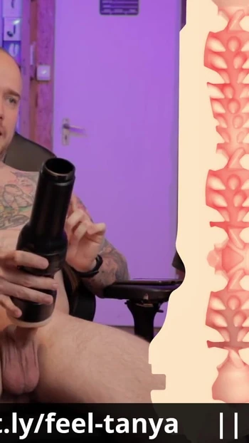 Powerful moment from "Testing the new Tanya Tate stroker with my immersive interactive VR virtual sex contraption"