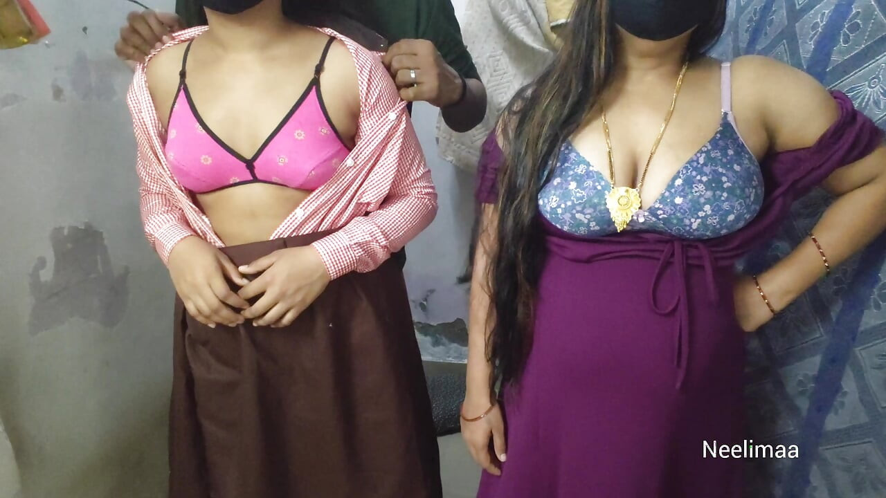 Indyjski Desi trójka wideo Neelimaa Bhabhi i jej bestie.