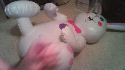 inflatable easter bunny hump