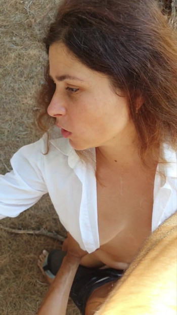 Powerful moment from "Stranger Filmed and Fucked Naked ExpressiaGirl on the Beach while She was Talking with her Boyfriend"