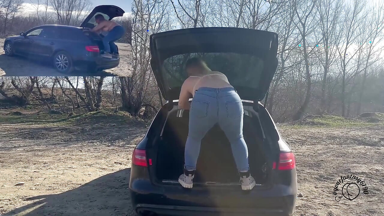 Car Quake: Bouncing Beauty in Motion
