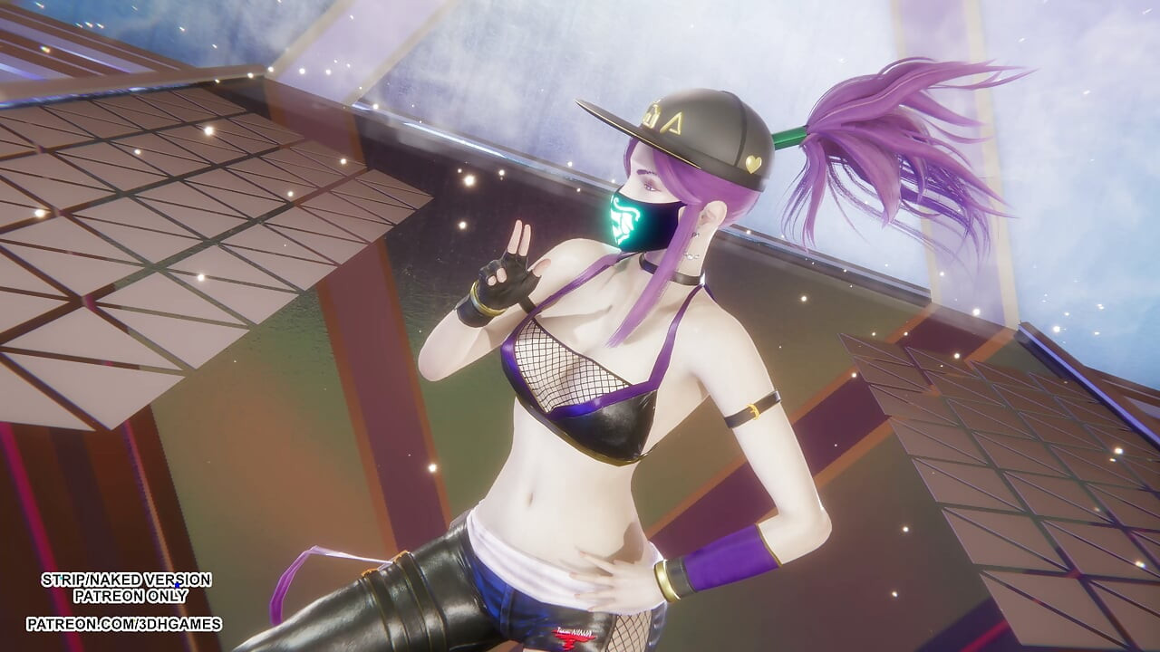 MMD - BlackPink - JUMP - Akali Sexy Kpop Dance League of Legends Hentai Uncensored 4K 60FPS