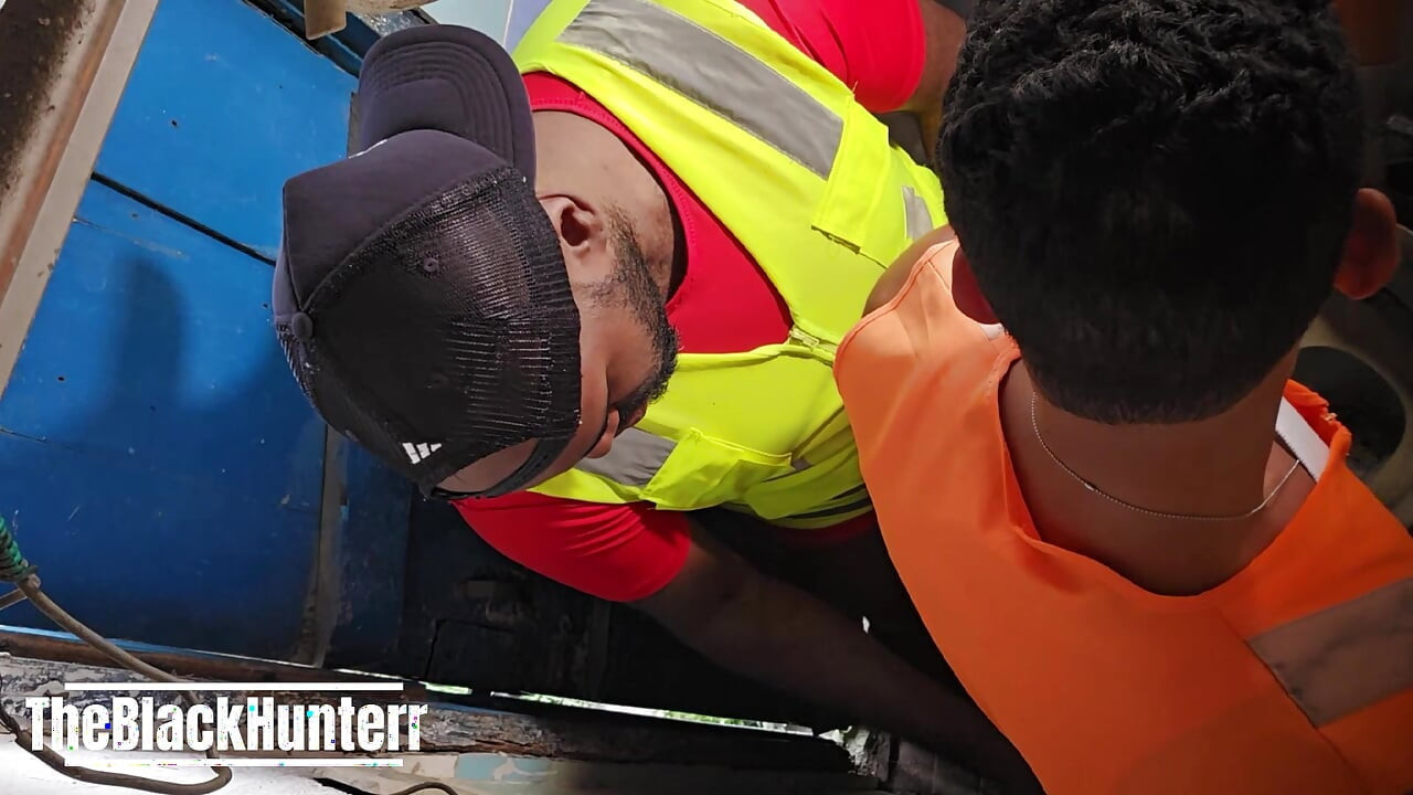 Two Employees Making Out in the Bathroom