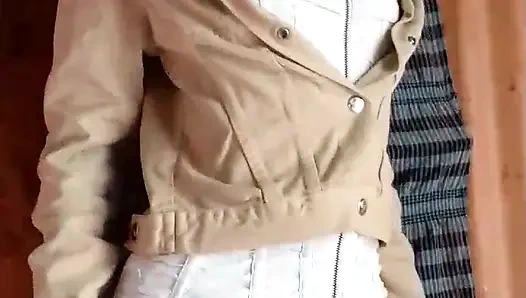 Black Teen Babe Stip for You