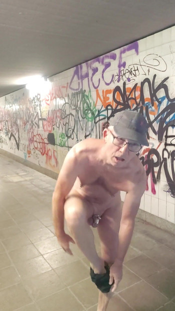Unforgettable moment from "slut tunnel"