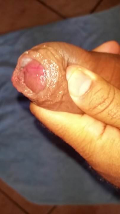 Jerking massive cum