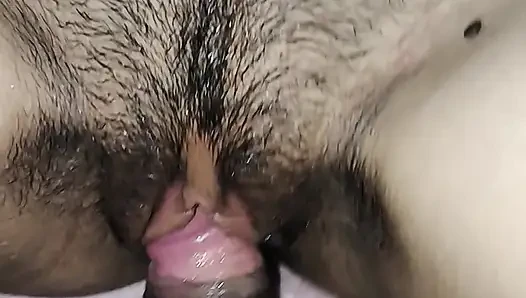 Fingering tight pussy and breaking in with big cock
