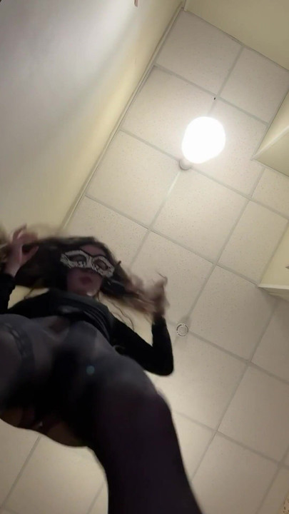 POV Facesitting in Pantyhose - Soft Femdom, Small Tits Spit Play & Russian Dirty JOI | Clip 1