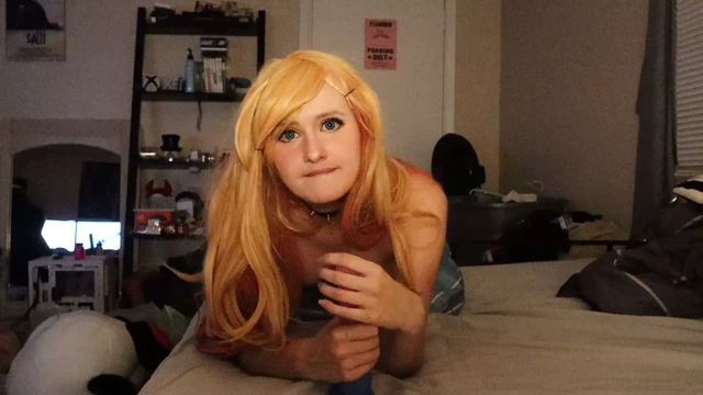 Hot Blonde Marin Kitagawa – Cosplayer Sucks Your Cock Pov