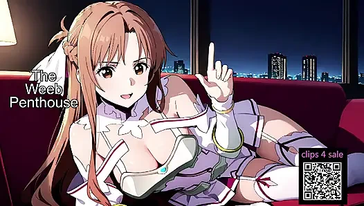 Asuna yuuki - kılıç sanatı çevrimiçi alicization - bdsm köle