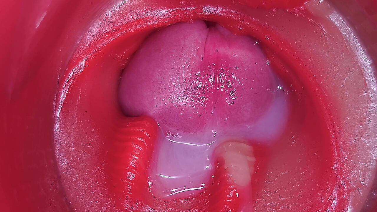 Super Cum in Vagina. Excellent Internal Camera. 4K