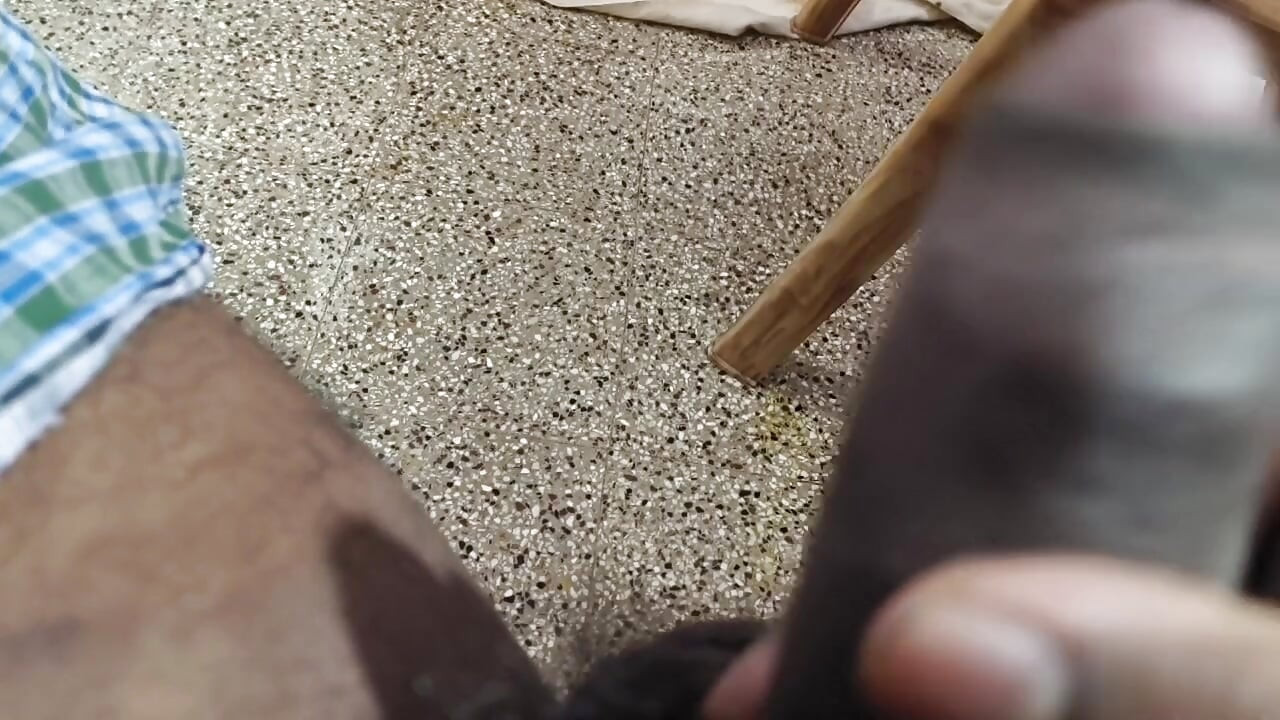 Hairy Cock Cum Licking Show