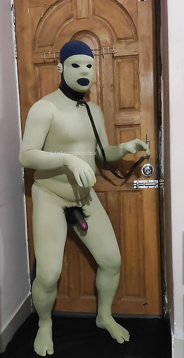 Monkey Mask man penis porn