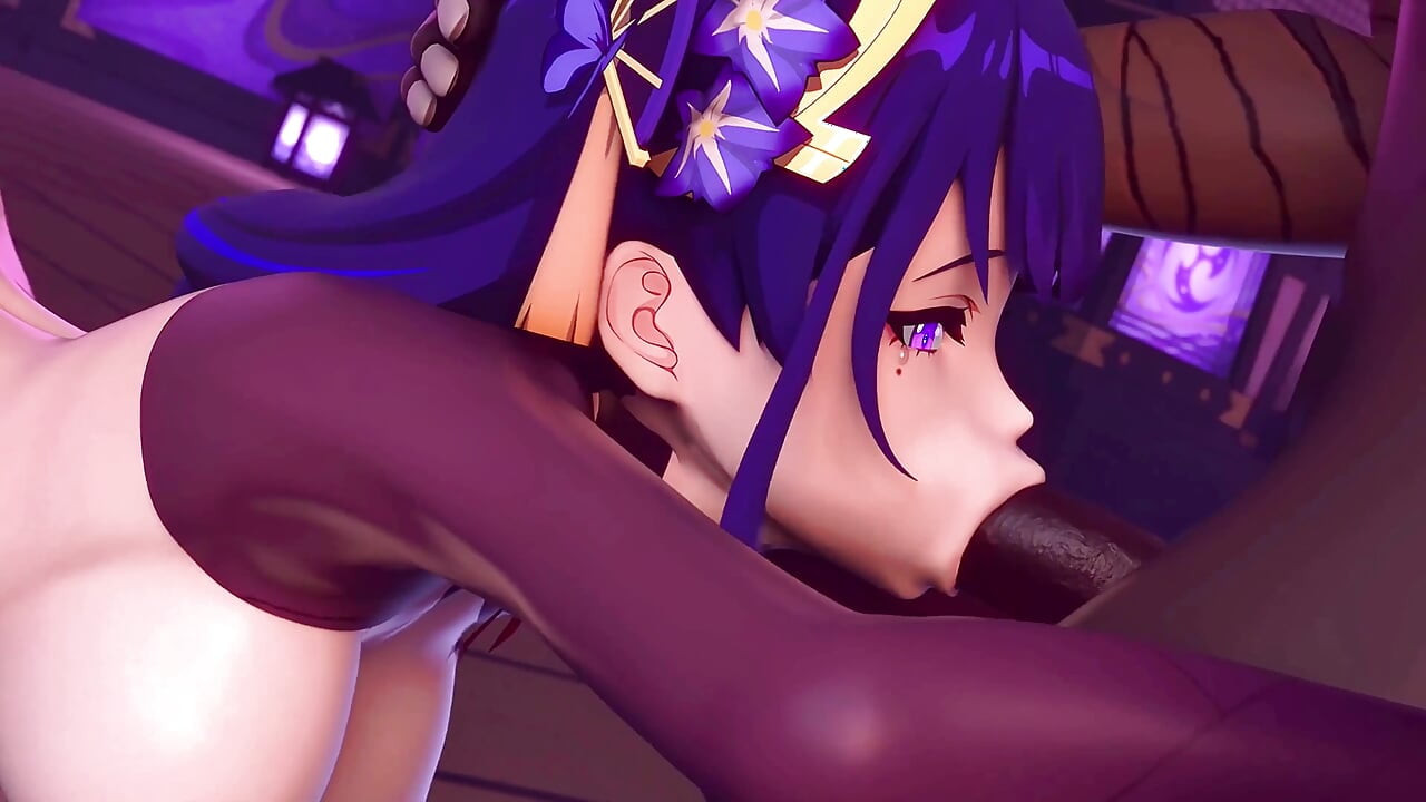 Genshin Impact - Raiden Shogun, gangbang par Hilichurl (animation 4K avec son)