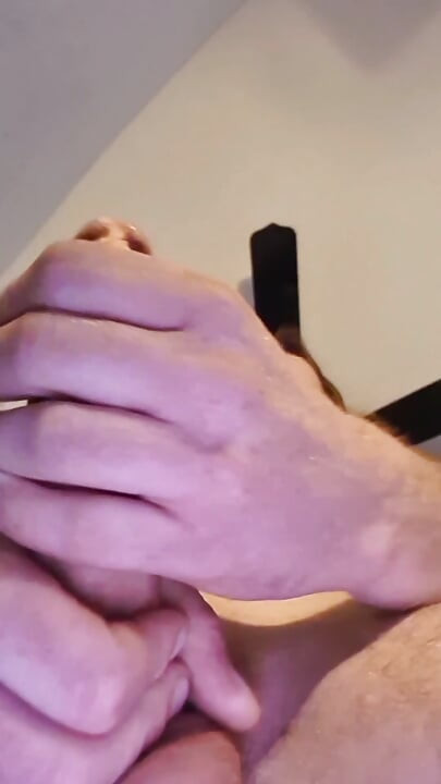 Showing off with big cock