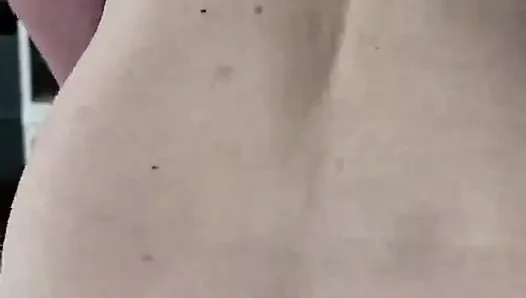 Her pussy is dripping wet while she rides him