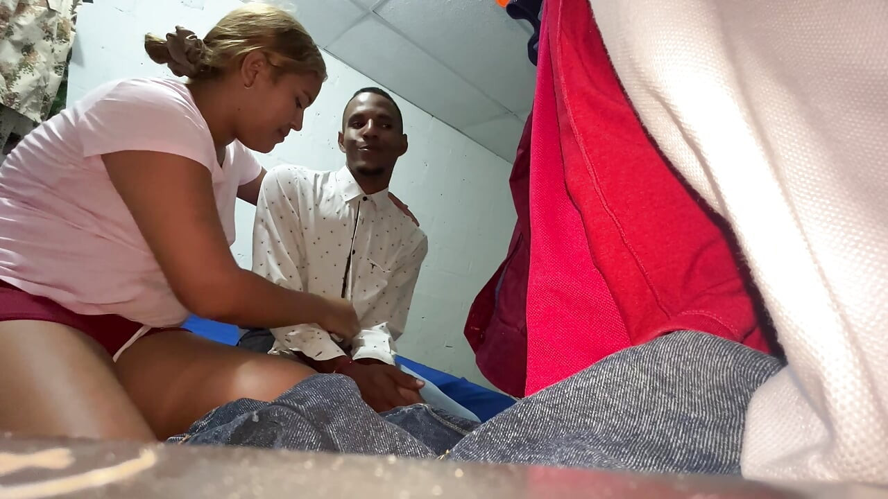 I take the virginity of my black Christian friend surprises with his big cock, hitting me hard in the vagina