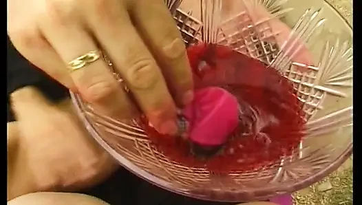 Gadis-gadis rambut merah dientot dalam pesta seks ritual