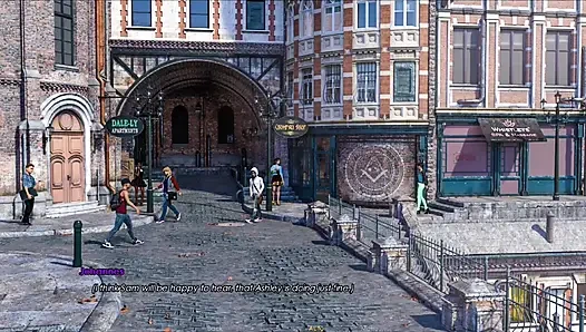 Lust academy # 8: faith gab mir eine massage, Adelle ist im club fast nackt