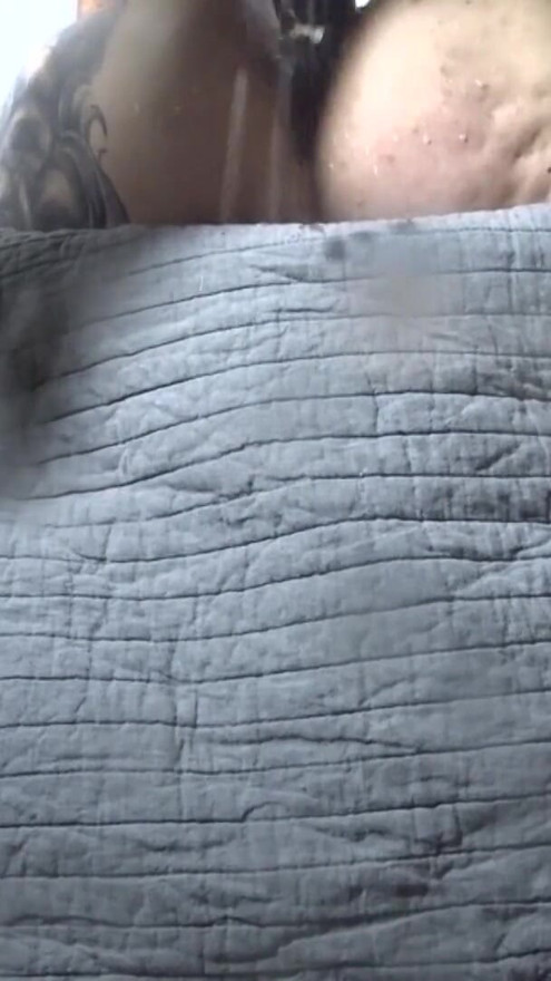 My friend give me a blowjob on the balcony and I fuck her hard | Clip 1