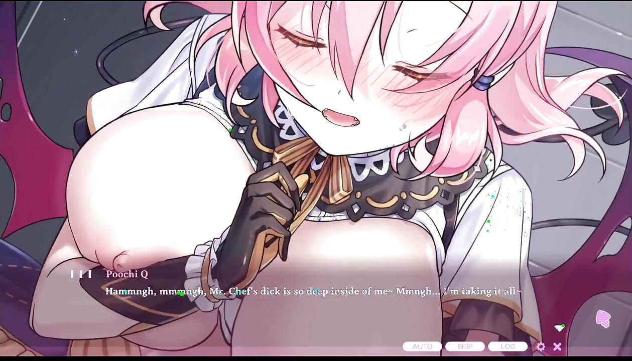 Kaiju Princess 2 Scenes - Night visit from your friendly pink haired night demon succubus