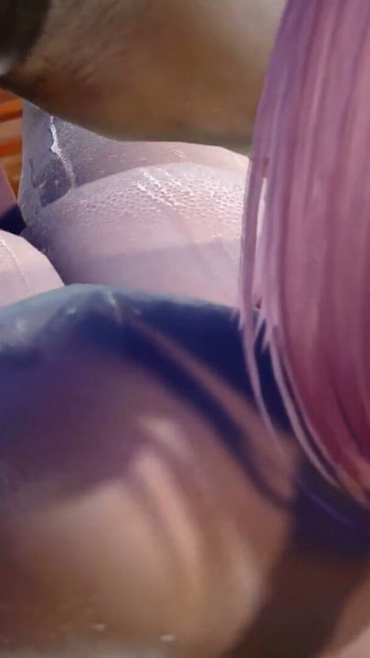 Sakura gets Fucked in Hot Threesome – Hentai | Clip 2