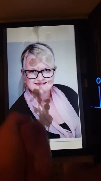 Cum tribute for bbw coworker (colleague)