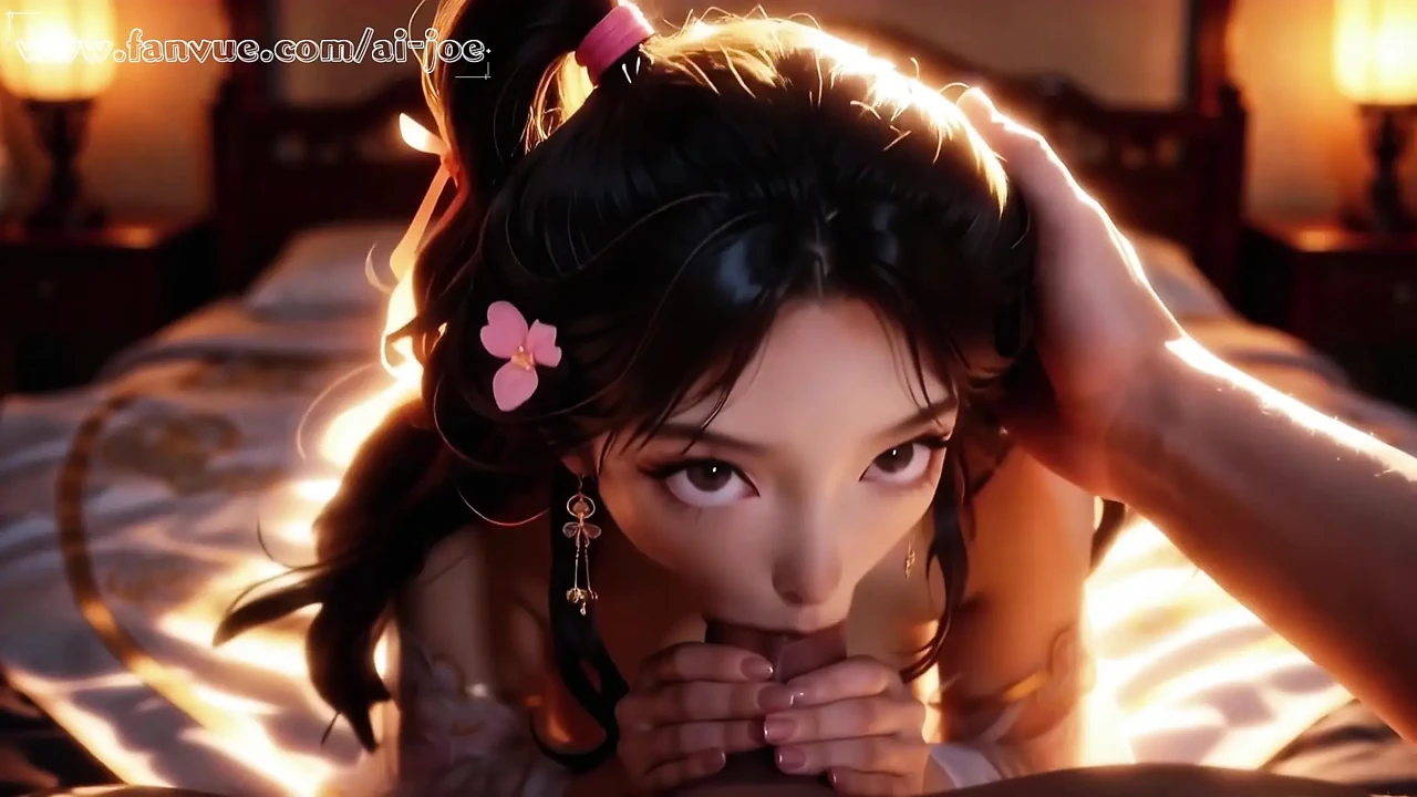 美丽的中国古代服装女孩一定会引起你的注意！第 2 集，AI 生成