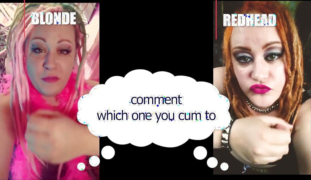 Comment which one made you cum blonde or redhead straight version