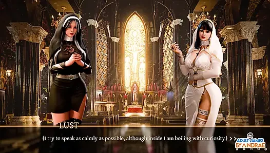 Sisters in Sin Gameplay Part 9 - Conflict Inside the Monastery