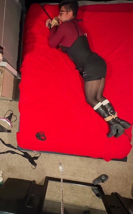 Ada Wong bound to bed