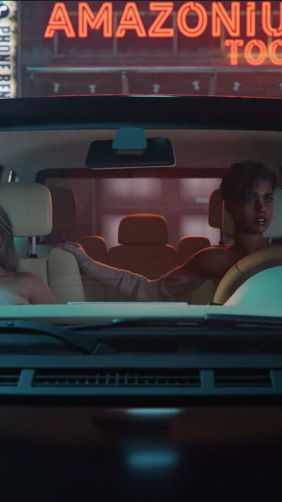 Axen & Amazonium Tasty hot big ass riding huge cock in the car intense hard sex delicious big ass pleasure swallowing cum hard | Clip 2