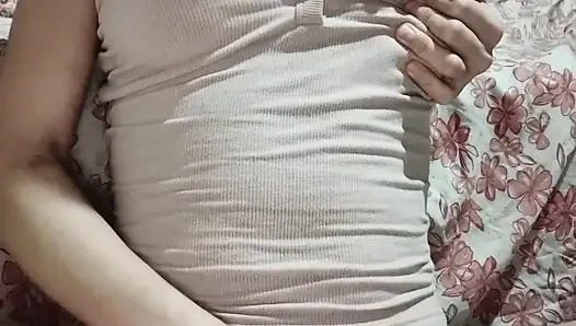 Zevk veren bu şeffaf dildo ile trampolin amcığımı yapıyorum!!
