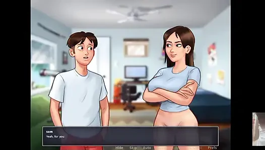 Hot Step-Sis caught me watching neighbour ! Then I gave her cunllings